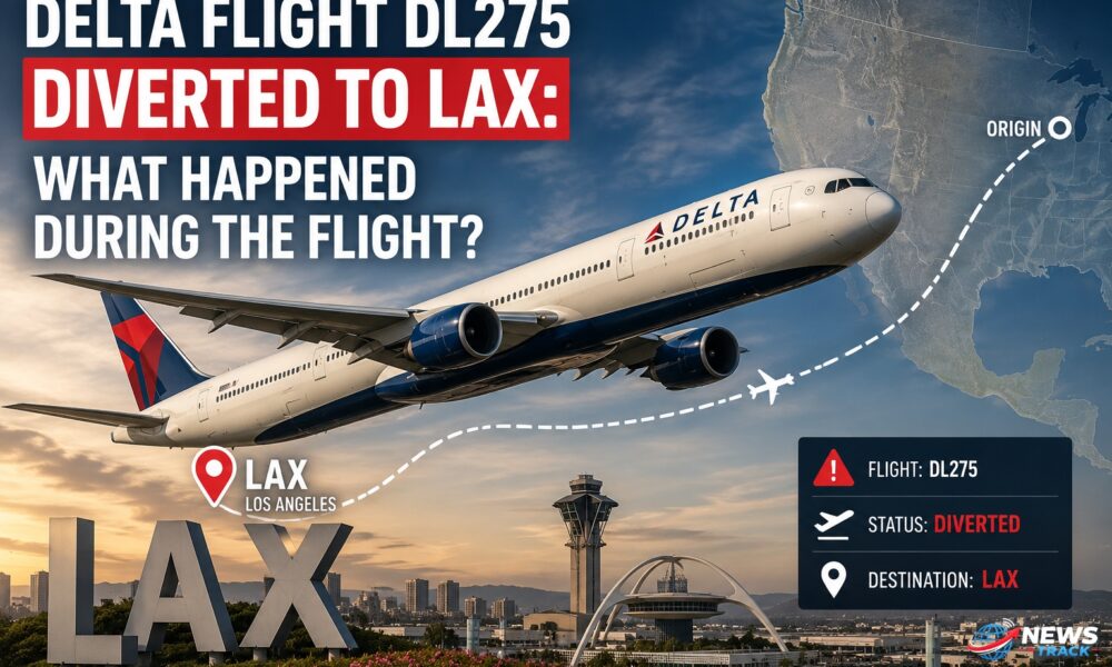 delta flight dl275 diverted lax
