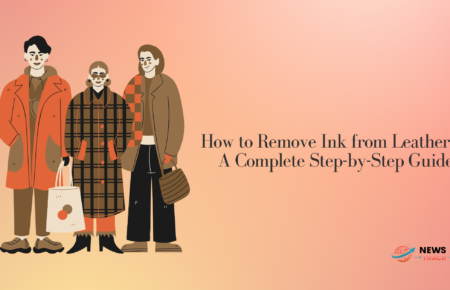 how to remove ink from leather​